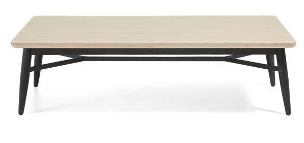 Πόδια σε μασίφ ξύλο δρυός και μέταλλο. Coffee Table.