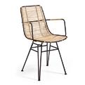 Suitable for indoor and outdoor use. Stool with wooden legs. Knitted cotton seat.