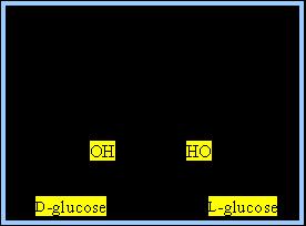 Ισομερή Για σάκχαρα με πάνω από ένα χηλικό κέντρο, η D ή L ονομασία έχει να κάνει με τον ασσύμετρο άνθρακα που είναι πιο μακρυά από την αλδεϋδομάδα ή την κετονομάδα και το που