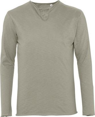 Aνδρικό T-shirt δίχρωμο, δύο σε ένα, μεοντά μανίκια πάνω απο