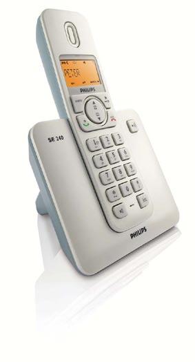 Ψηφιακό ασύρματο τηλέφωνο SE 240 Ψηφιακό ασύρματο τηλέφωνο με αυτόματο τηλεφωνητή