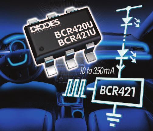 SPECIAL FUNCTIONS LinEarLEDDrivErs Type Supply Voltage Supply Voltage I out (ma) I out (ma) PWM Dimmable BCR420UW6 Low-side.4 40 0 350 n sot26 BCR42UW6 Low-side.4 40 0 350 Y sot26 BCR40UW6 High-side.