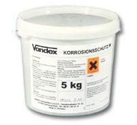 VANDEX CORROSION PROTECTION M Antikorozinis, sukibimą gerinantis mišinys cemento pagrindu. Galima naudoti kontakte su geriamu vandeniu.