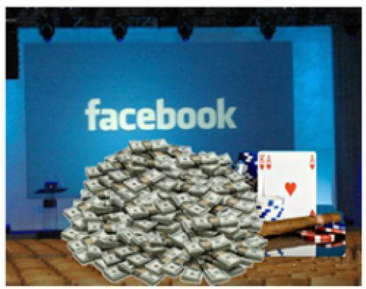 Tο facebook θα επωφεληθεί με έσοδα $100δις, από την νομιμοποίηση των τυχερών παιχνιδιών!