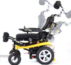 109 cm 51 cm 09-2-001 MOBILITY POWER CHAIR VT61036 STAND Hλεκτρικό αμαξίδιο με ηλεκτρική ορθοστάτιση.