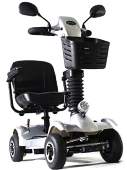 110 cm 51 cm 09-2-154 MOBILITY SCOOTER VT64023 MAX Μοντέρνα σχεδίαση και εύκολο στη