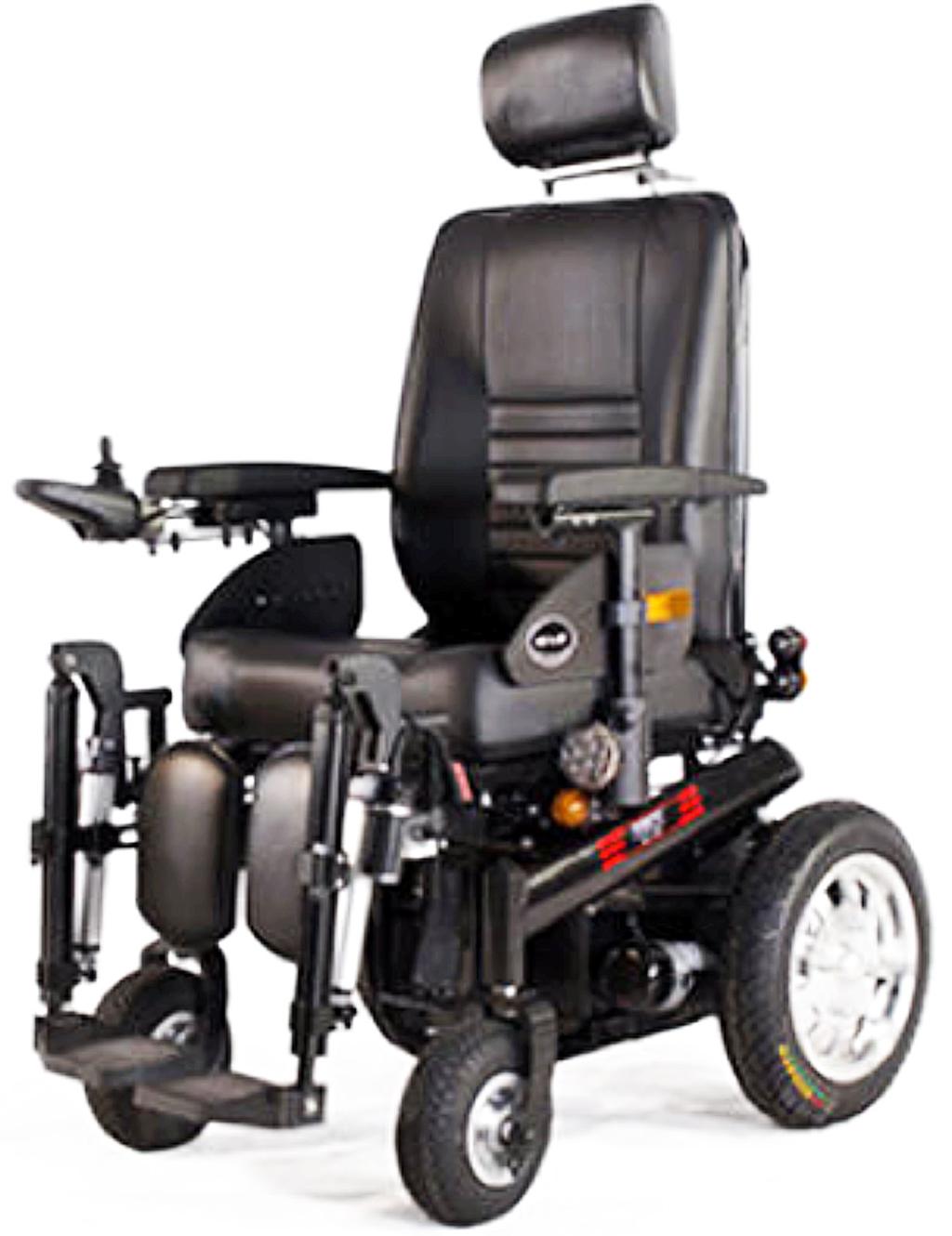 108 cm 62 cm 09-2-012 MOBILITY POWER CHAIR VT61018TT Πολυλειτουργικό ηλεκτρικό αμαξίδιο. Μεγάλο μέγεθος, βαρέου τύπου και ταυτόχρονα άνετο και κομψό.