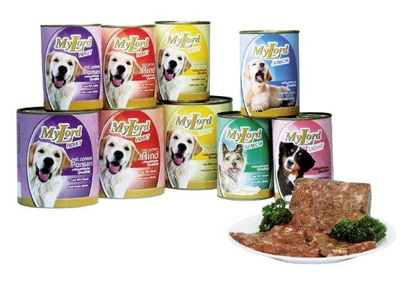 Οι φυσικές Ίνες επιτρέπουν την ιδανική χρησιμοποίηση της τροφής. MyLord Senior Ιδιαίτερα κατάλληλη για σκύλους μεγαλύτερους των 8 ετών.
