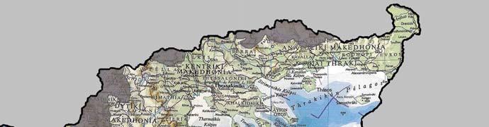 Κεφάλαιο V - Πιλοτική εφαρμογή της καινοτόμου μεθόδου μελέτης της καφέ αρκούδας στην Ελλάδα Χάρτης 2: