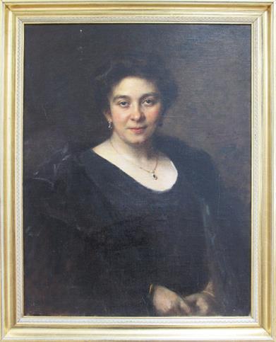 A - Associate Of The Royal Academy) (1820-1887); An impressive oil on canvas painting in a gilt gesso ornate frame depicting a