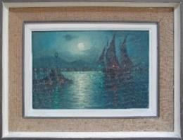 "SIROL". Framed and glazed:24x32cm each. Prov.