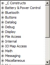 3.7 ROBOTC for MINDSTORMS - Interface Όπως ήδη έχει αναφερθεί,η RobotC είναι ένα Ολοκληρωµένο Περιβάλλον Ανάπτυξης(Integrated Development Environment).