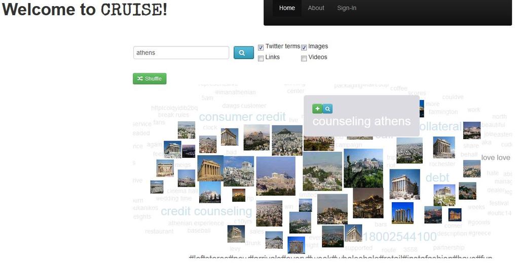 Κίνηση(Action) Αριθμός New Query 1 Click on Term for Info 2 Click on Image for Info 3 Click on Video for Info 4 Click on Link for Info 5 Click on Image to View 6 Click on Video to Watch 7 Click on