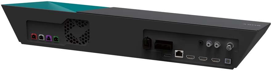 3 Para ligar uma caixa descodificadora, consola de jogos ou receptor digital por satélite, basta utilizar um cabo HDMI (não fornecido).