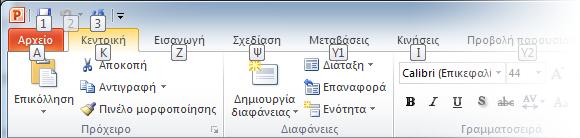 Εάν γνωρίηετε μια ακολουκία ςυντομεφςεων, προχωριςτε ςτθν πλθκτρολόγθςι τθσ.