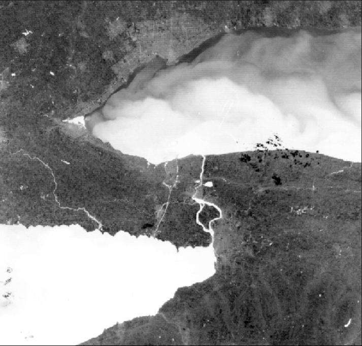 Εφαρμογές (3 από 7) Νυκτερινή θερμική εικόνα Landsat 5 από
