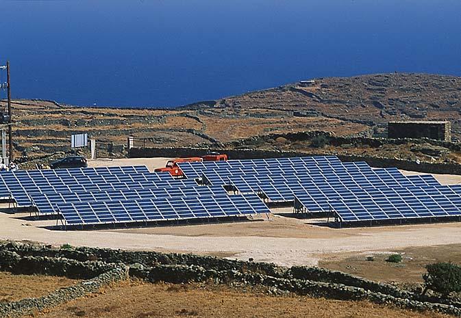 Φ/Β σύστημα 100kWp στην Κύθνο