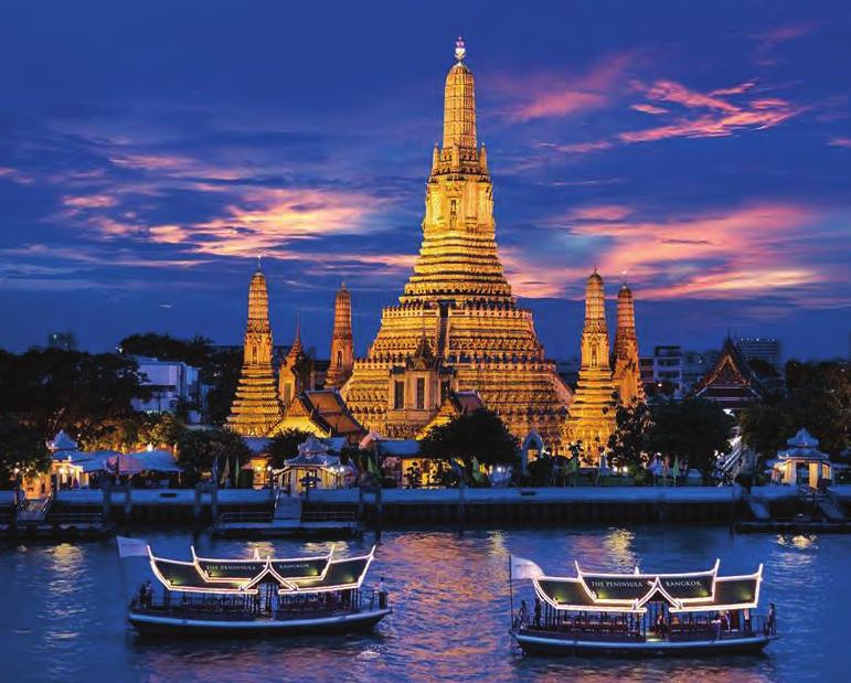 Μακρινά Ομαδικά Ταξίδια ταϊλανδη Ταξίδι στην εξωτική Αυτοκρατορία 12 Μπανγκοκ - Wat Po - Τσιανγκ Ράi - Πουκέτ - νησιά Πι ΠΙ - Ντόχα 1η μέρα: Πτήση Πτήση με ενδιάμεσο σταθμό για τη Ταϋλάνδη.