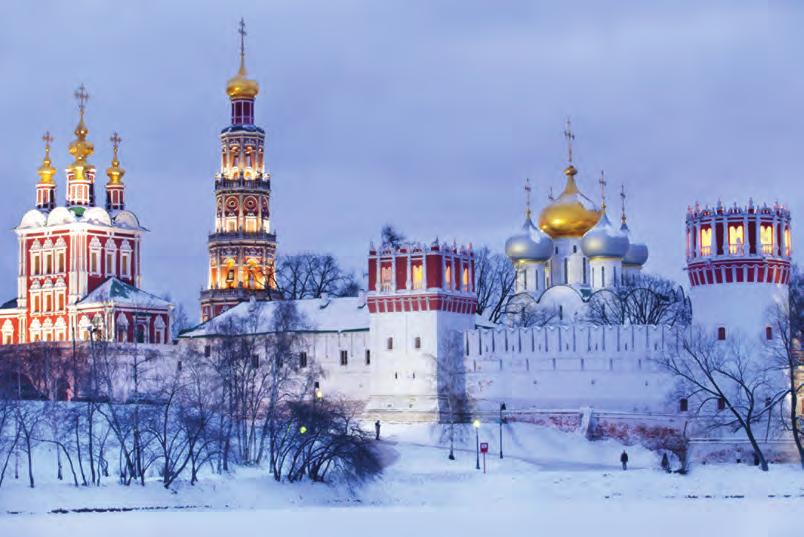 Ομαδικά Ταξίδια στην Ευρώπη ΡΩΣΙΑ Χριστούγεννα στην Αγ. Πετρούπολη & Πρωτοχρονιά στη Μόσχα 25/12-2/1 1η μέρα: Πτήση για Αγ.