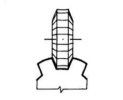 1. Urči tvar nástroja na frézovanie mastiacej drážky v hriadeli (názov):... 2. Nastav os nástroja a obrobku. Priemer obrobka 40 mm, rádius nástroja je R 3.