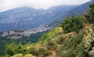 Με την αποτελεσματική συγκράτηση του νερού, δημιουργείται μια υδατική οικονομία, παρέχοντας νερό ακόμη και στα πιο ψηλά σημεία του βουνού.