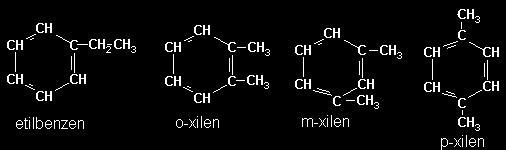 sau 1,2-,1,3- şi 1,4-dimetilbenzen): La denumirea derivaţilor mai complicaţi ai benzenului se ţine cont de următorul fapt.