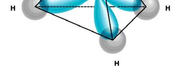 Vezni elektronski parovi nastoje se maksimalno udaljiti jedan od drugoga.