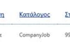 Συνδεθήκαμε ως υπερ διαχειριστές (sysadmin) Από