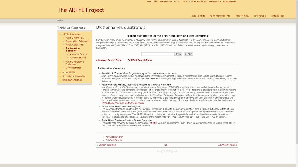 Dictionnaires d autrefois