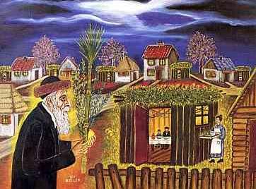 Ο σύγχρονος εορτασμός της Γιορτής των Σκηνών Οι σημερινοί Εβραίοι εορτάζουν τη γιορτή της Σκηνοπηγίας κάθε χρόνο και κάθε οικογένεια μένει σε σκηνή, που τη φτιάχνει στον κήπο ή μέσα στο ίδιο της