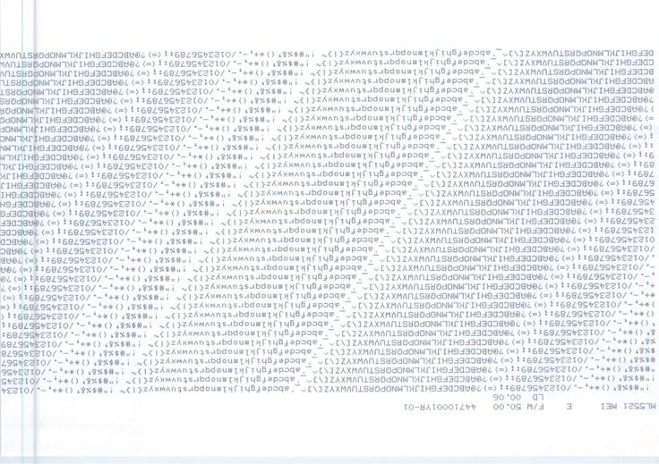 Έλεγχος συνεχόμενων χαρακτήρων ASCII ΠΡΟΣΟΧΗ!