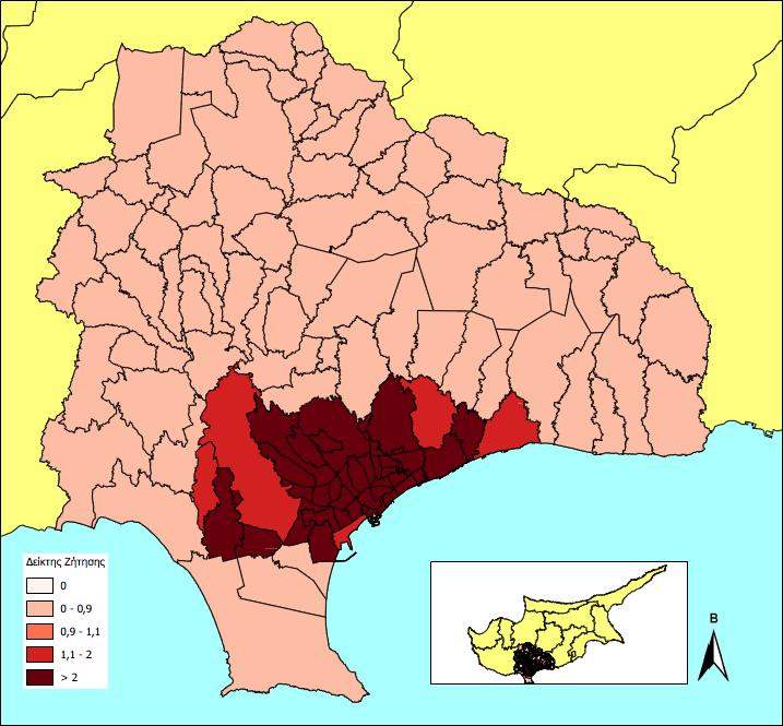 Χρήση Μέτρων Προσιτότητας Χωροθετικό