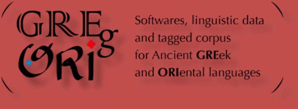 Concordances of the GREgORI Project CIOL Institut Orientaliste