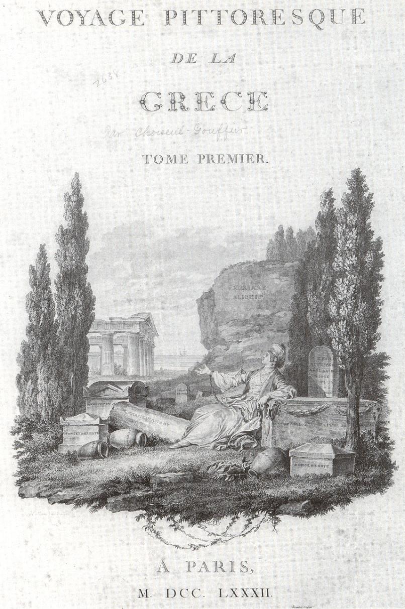 Auguste de Choiseul-Gouffier, Voyage