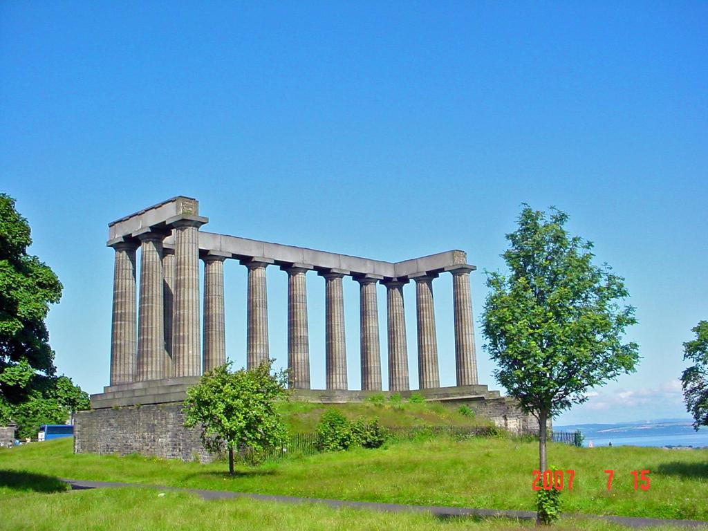 National Monument of Scotland, Edinburgh (1826-29) "A Memorial of the