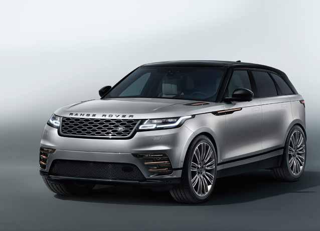 auto7 # 579 (10 ΜΑΡ 2017) (αποστολή)_σ.9 Range Rover Velar Το Velar τοποθετείται ουσιαστικά ανάμεσα στο Evoque και το Range Rover Sport, έχει μεταξόνιο 2.