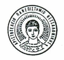 ΑΡΙΣΤΟΤΕΛΕΙΟ ΠΑΝΕΠΙΣΤΗΜΙΟ ΘΕΣΣΑΛΟΝΙΚΗΣ ΠΟΛΥΤΕΧΝΙΚΗ ΣΧΟΛΗ ΤΜΗΜΑ ΧΗΜΙΚΩΝ ΜΗΧΑΝΙΚΩΝ