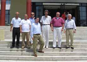 ημερίδα με θέμα «Συνεργασία Πανεπιστημίων και Ερευνητικών Κέντρων Εμπειρία και Προοπτικές». Ομιλητές ήταν ο Πρύτανης του Πανεπιστημίου Καρλσρούης καθ. Horst Hippler, ο Πρόεδρος του ΕΚΕΤΑ καθ.