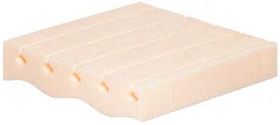 eco-foam AURIGA Ύψος Στρώματος: 22cm (± 2cm) Στρώμα με τον πιο πρωτοποριακό σχεδιασμό από τα καινοτόμα αφρώδη υλικά νέας τεχνολογίας για ατελείωτες ώρες ονειρικού ύπνου.