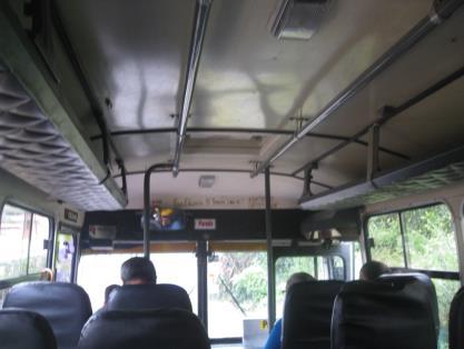 Figura 1-9. Características de los buses de las rutas 126, 131 y 132 1.