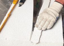 Ajustarea plăcilor minerale cu bold Ajustarea dimensiunilor.