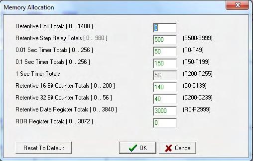 Σχήμα 5.31: Memory Allocation Πρέπει να αναφερθεί πως το συνολικό κύριο πρόγραμμα αποτελείται από τρία μέρη.