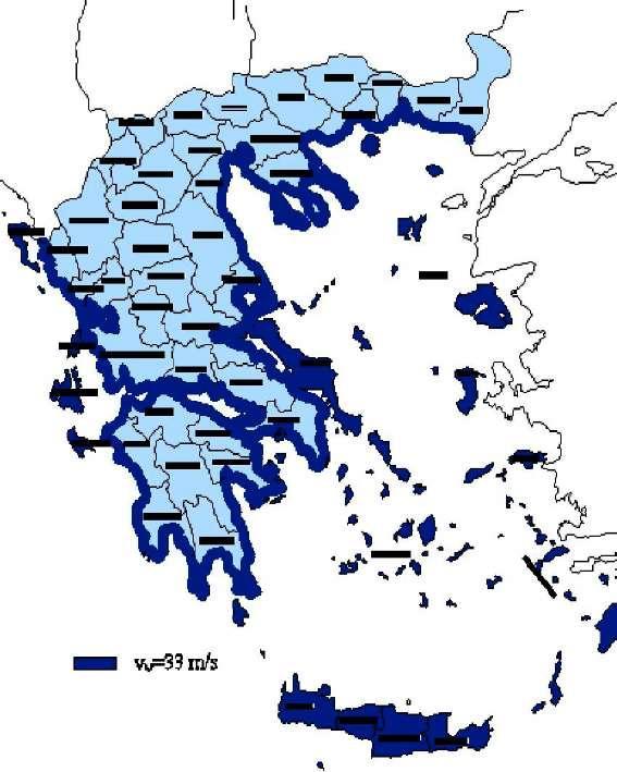 Βασική Ταχύτητα Ανέμου v b = c dir. c season.