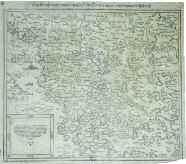 1722 NEW GRIECHENLANDT/MIT ANDERN... Χαλκόγραφος χάρτης της Ελλάδας. Κείμενα στα γερμανικά. 16ος αιώνας.