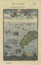 ISLE DE SCARPANIO. Πρώτη έκδοση, 1682.