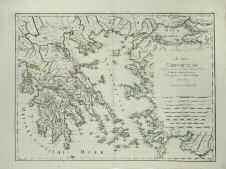 [Zacharakis 3278/2142] 180-200 1697 CARTE DES ECOLES CHRETIENNES DE LA MACEDOINE. Grave et imprime par Erhard Fres.