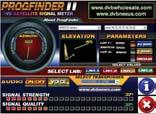 11 Το Fastsatfinder σε πλήρη οθόνη και η καταγραφή των διαφορών στην ένδειξη σήµατος σε ορισµένο χρονικό διάστηµα. 12 Η σάρωση των transponder ενός δορυφόρου µε το Fastsatfinder.