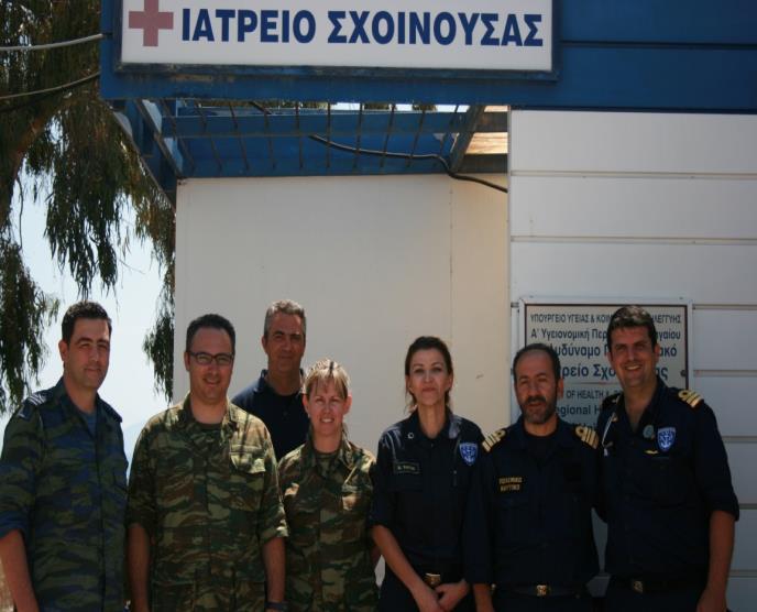 Κατάσβεση Πυρκαγιών Το Πολεμικό Ναυτικό έδωσε το παρόν στην κατάσβεση συνολικά δεκατριών (13) πυρκαγιών με αγήματα αποτελούμενα από εκατό (100) άτομα, καθώς και τη διάθεση είκοσι (20) οχημάτων. 5.
