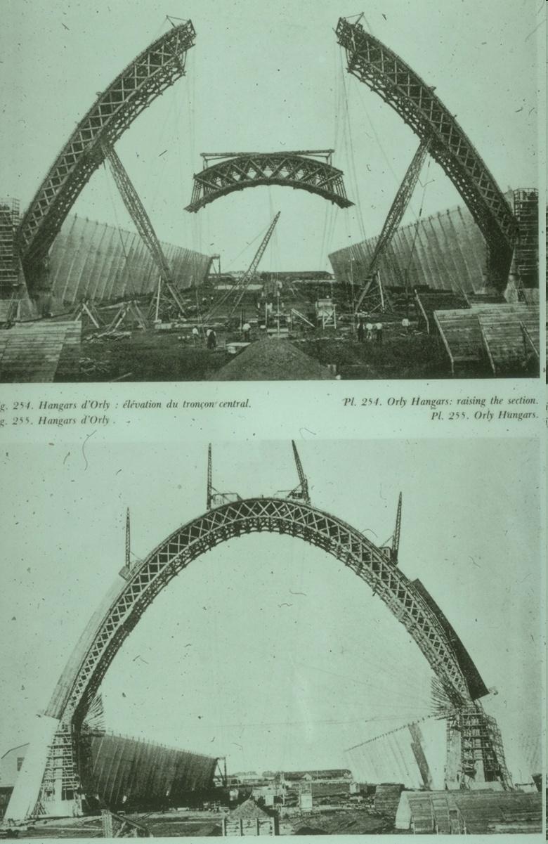 Οπλισμένο σκυρόδεμα (4) 1928: Eugene Freyssinet μηχανικός Πειραματισμός με τεχνητές τάσεις οπλισμού πριν από την σκυροδέτηση των δομικών στοιχείων
