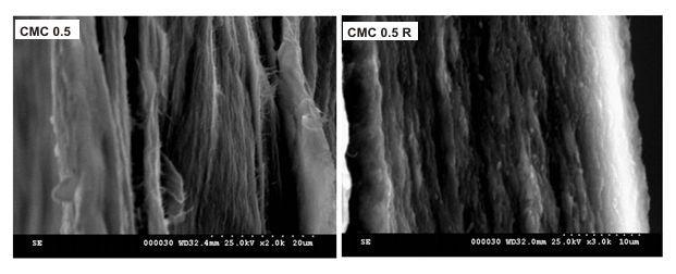 b) Studiul morfologiei cu ajutorul spectroscopiei electronice de baleiaj Structura materialelor compozite a fost analizata cu ajutorul unui microscop electronic de baleiaj, HITACHI S-2600N la 15-20kV